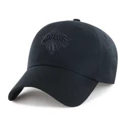 NBA New York Knicks Black Tonal Clean Up Baseball Hat