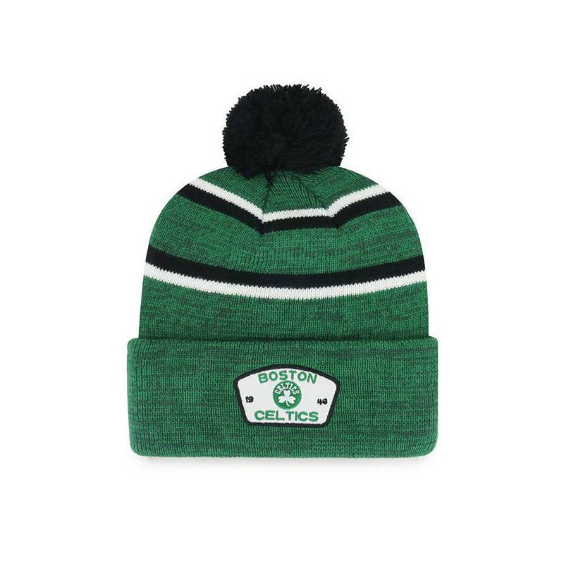 slide 1 of 2, NBA Boston Celtics Couliour Knit Beanie with Pom, 1 ct