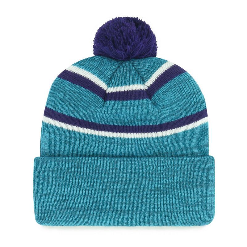 slide 2 of 2, NBA Charlotte Hornets Couliour Knit Beanie with Pom, 1 ct