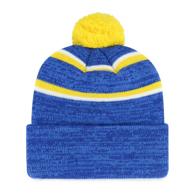 slide 2 of 2, NBA Golden State Warriors Couliour Knit Beanie with Pom, 1 ct