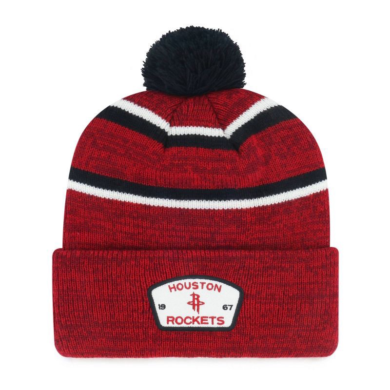 slide 1 of 2, NBA Houston Rockets Couliour Knit Beanie with Pom, 1 ct