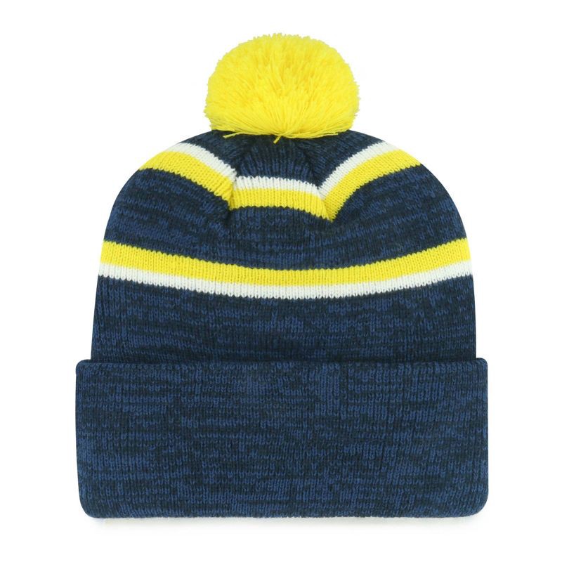 slide 2 of 2, NBA Indiana Pacers Couliour Knit Beanie with Pom, 1 ct