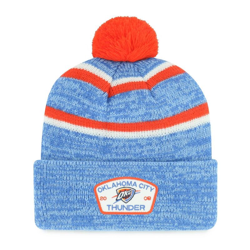 slide 1 of 2, NBA Oklahoma City Thunder Couliour Knit Beanie with Pom, 1 ct