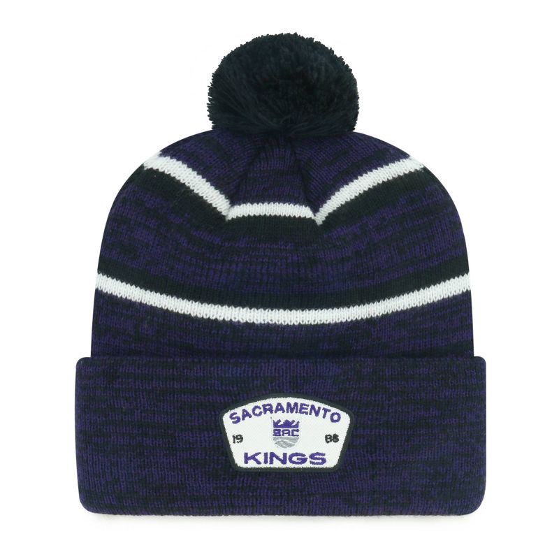slide 1 of 2, NBA Sacramento Kings Couliour Knit Beanie with Pom, 1 ct