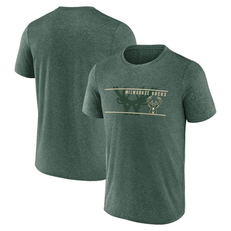 slide 3 of 3, NBA Milwaukee Bucks Men's Performance T-Shirt - XXL, 1 ct