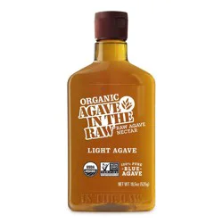 In The Raw Organic Light Agave Nectar Sugar Substitute - 18.5oz