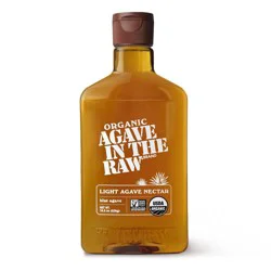 In The Raw Organic Light Agave Nectar Sugar Substitute - 18.5oz