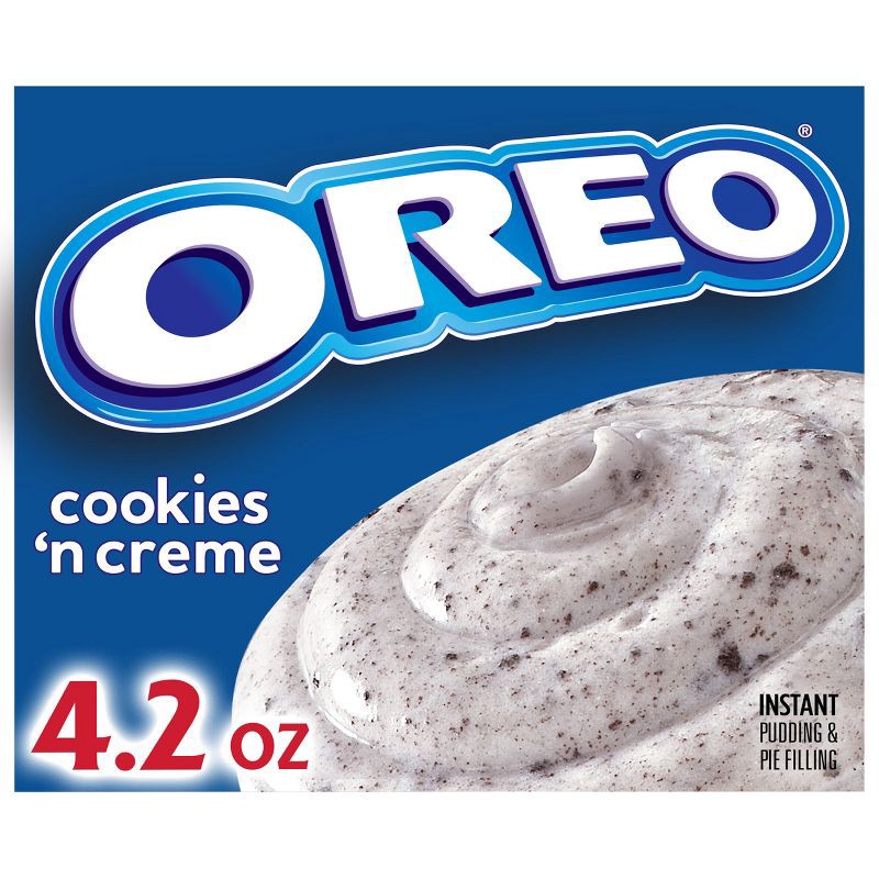 slide 1 of 9, JELL-O Oreo Cookies 'n Creme Instant Pudding & Pie Filling Mix - 4.2oz, 4.2 oz