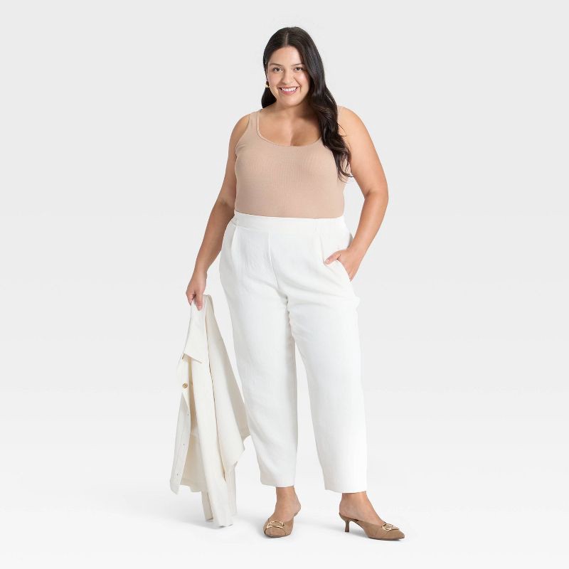 slide 3 of 3, Women's Slim Fit Layered Tank Top - A New Day™ Pink XXL, 1 ct