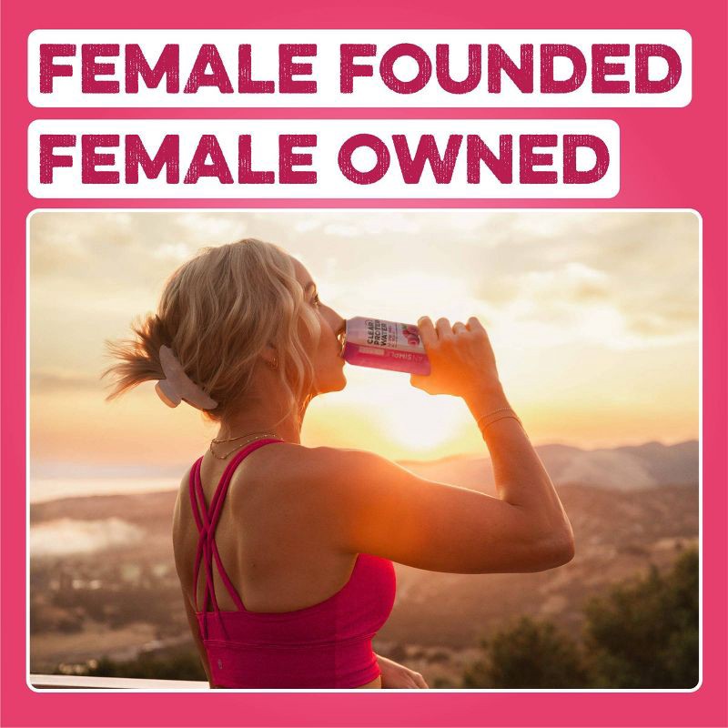 slide 5 of 6, Clean Simple Eats Clear Protein Water Raspberries & Cream - 16 fl oz Can, 16 fl oz