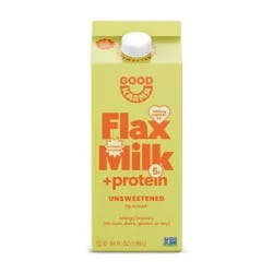 Good Karma Dairy-Free Unsweetened Flaxseed Milk - 64 fl oz