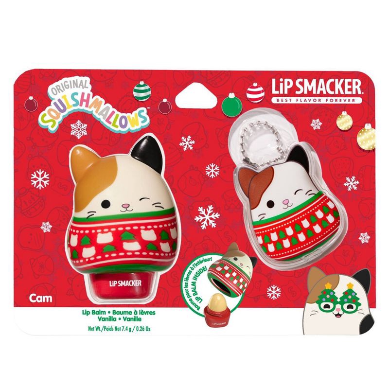 slide 5 of 6, Lip Smacker Squishmallow Lip Balm & Charm - Cam - 0.2oz, 0.2 oz