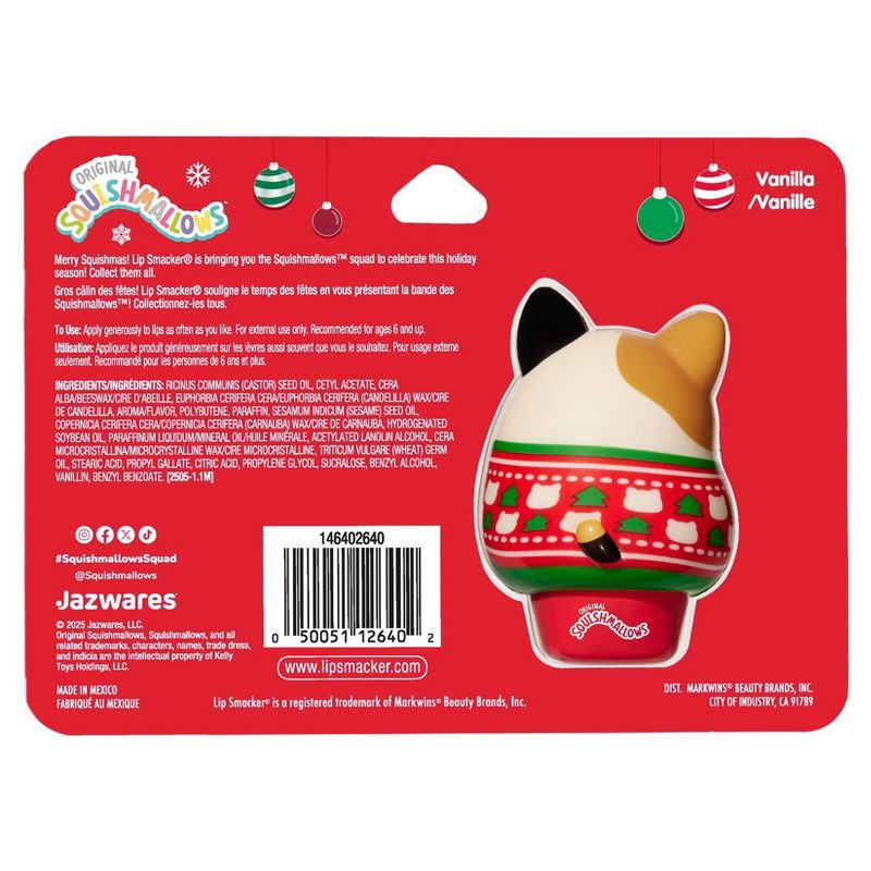 slide 6 of 6, Lip Smacker Squishmallow Lip Balm & Charm - Cam - 0.2oz, 0.2 oz