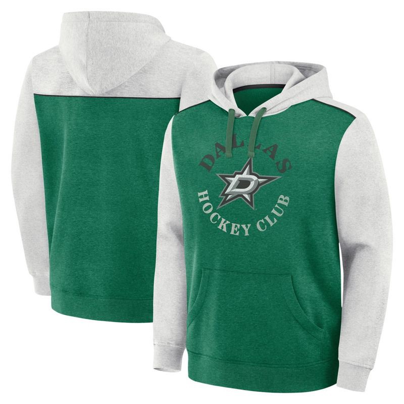 slide 3 of 3, NHL Dallas Stars Men's Oatmeal Hooded Sweatshirt - S, 1 ct