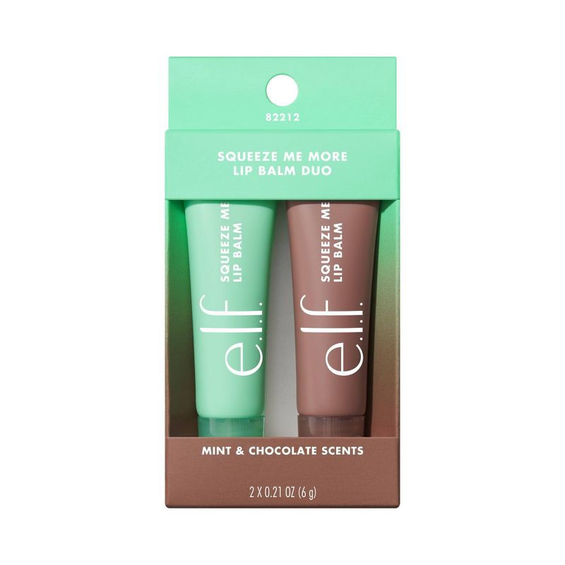 slide 8 of 10, e.l.f. Squeeze Me More Lip Balm Duo - Mint & Chocolate - 2ct, 2 ct