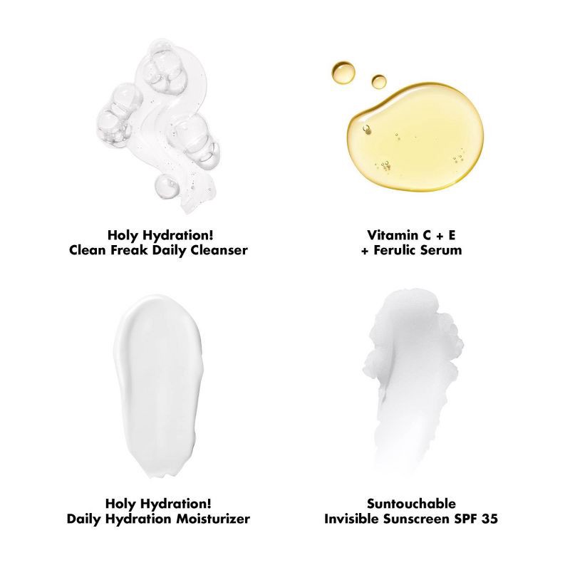 slide 4 of 10, e.l.f. SKIN Wake the e.l.f. Up! Skincare Holiday Gift Kit - 4ct, 4 ct