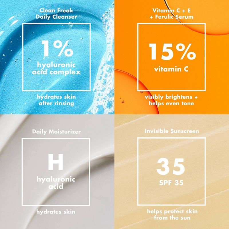 slide 6 of 10, e.l.f. SKIN Wake the e.l.f. Up! Skincare Holiday Gift Kit - 4ct, 4 ct