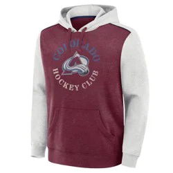 NHL Colorado Avalanche Men's Oatmeal Hooded Sweatshirt - M
