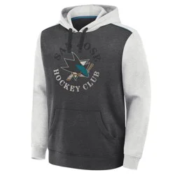 NHL San Jose Sharks Men's Oatmeal Hooded Sweatshirt - M