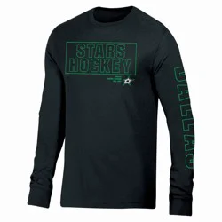 NHL Dallas Stars Men's Long Sleeve Dark T-Shirt - M
