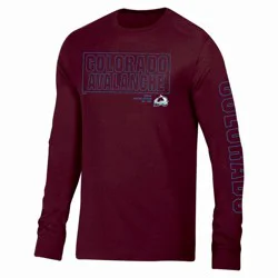 NHL Colorado Avalanche Men's Long Sleeve Dark T-Shirt - M