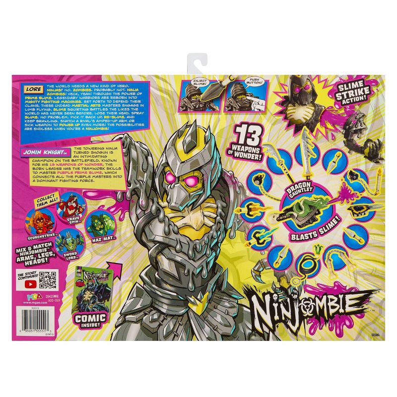 slide 9 of 9, Ninjombie Deluxe Action Figure - Jonin Knight, 1 ct