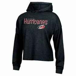 NHL Carolina Hurricanes Women's Dark Fleece Hooded Sweatshirt - XL