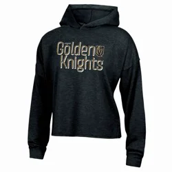 NHL Vegas Golden Knights Women's Dark Fleece Hooded Sweatshirt - S