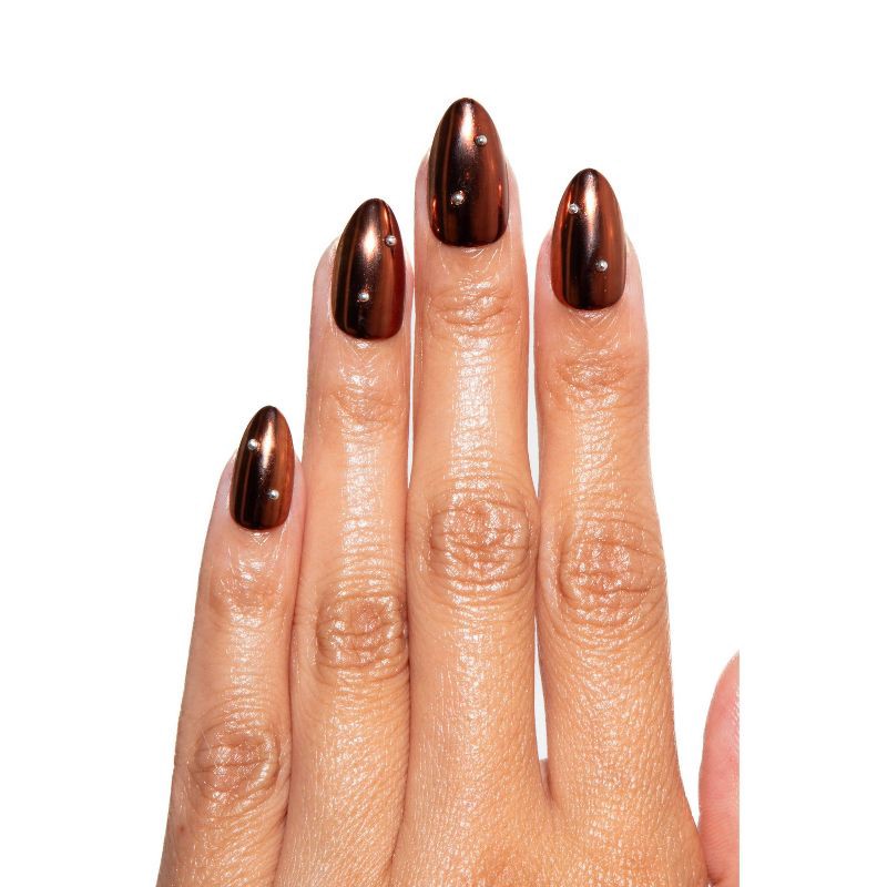 slide 4 of 7, Chillhouse Chill Tips Fake Nails - Design Studio - Rebel in a Dress - 24ct, 24 ct