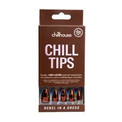 Chillhouse Chill Tips Fake Nails - Design Studio - Rebel in a Dress - 24ct