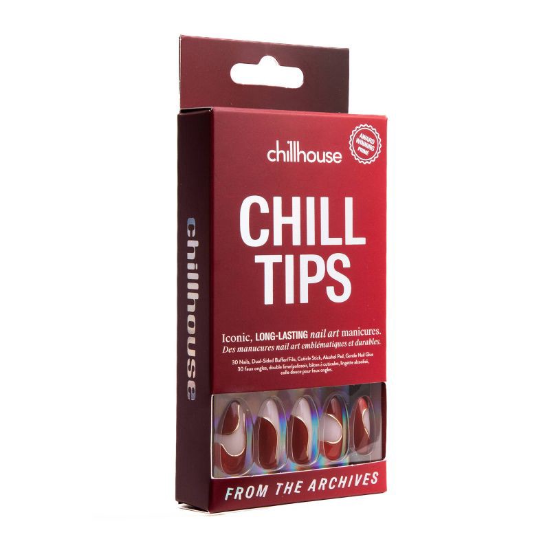 slide 2 of 9, Chillhouse Chill Tips Fake Nails - Design Studio - From the Archives - 24ct, 24 ct