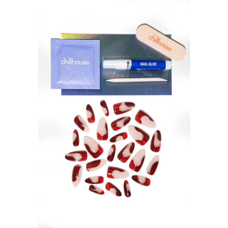 slide 8 of 9, Chillhouse Chill Tips Fake Nails - Design Studio - From the Archives - 24ct, 24 ct