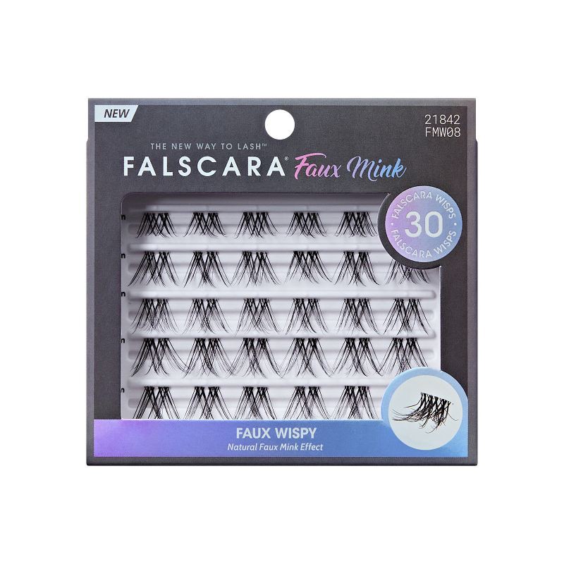 slide 1 of 8, KISS Products Falscara False Eyelashes 08 - 30ct, 08 x 30 ct