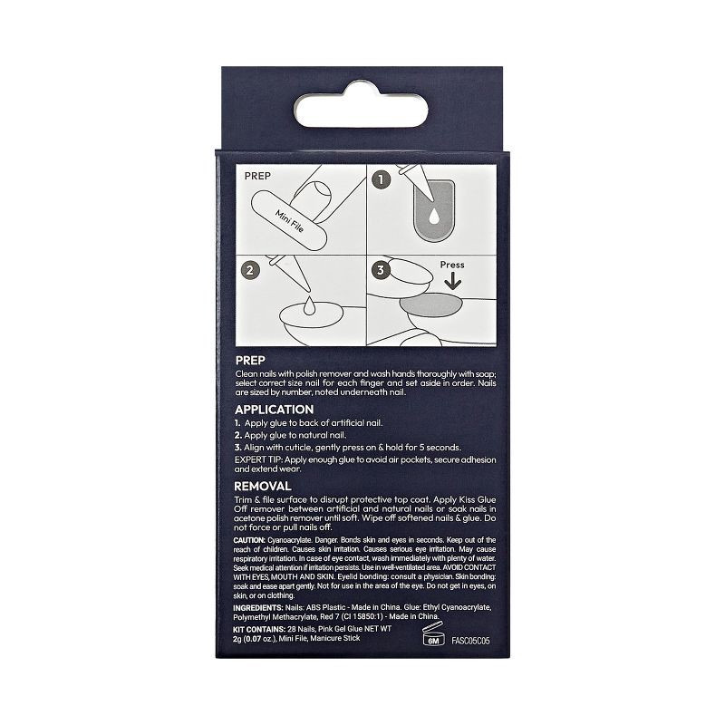 slide 11 of 11, KISS Products Gel Fantasy Allure Fake Nails - Change Chance - 31ct, 31 ct