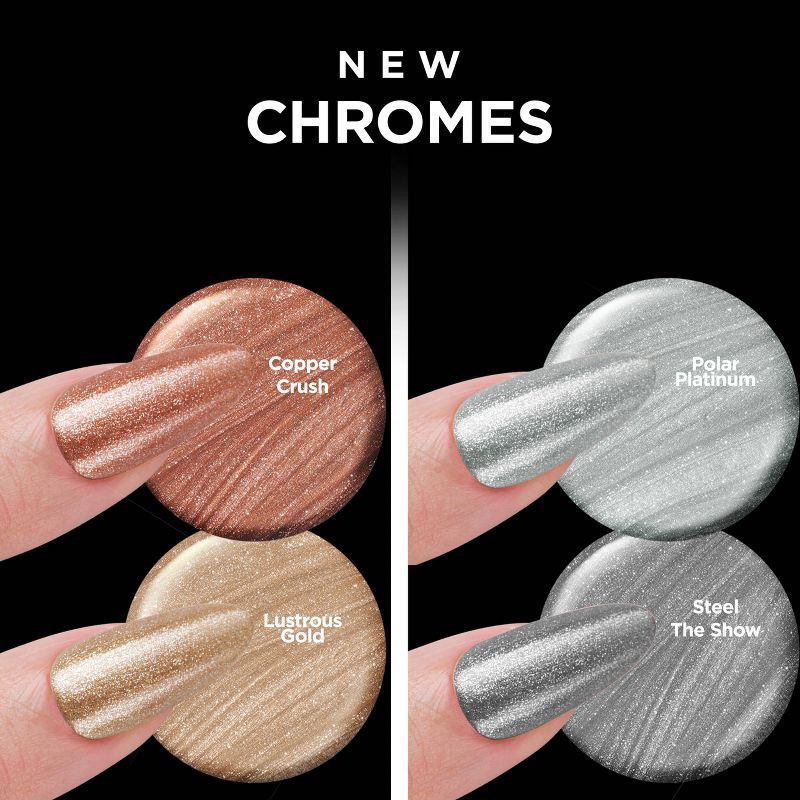 slide 5 of 6, Sally Hansen Insta-Dri Nail Polish - Chrome & Special Effects - 127 Copper Crush - 0.31 fl oz, 0.31 fl oz