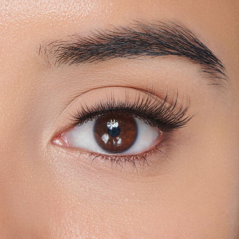 slide 2 of 11, KISS Products imPRESS Self Adhesive False Eyelashes Kit - Soft Natural - 43ct, 05 x 43 ct