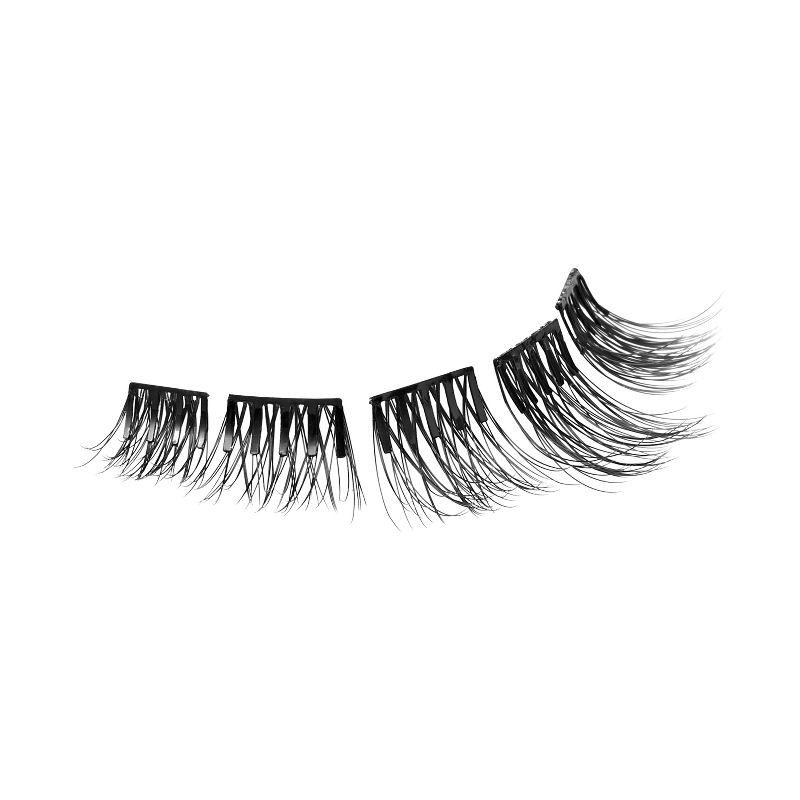 slide 12 of 13, KISS Products imPRESS Self Adhesive False Eyelashes Kit - Soft Natural - 43ct, 05 x 43 ct
