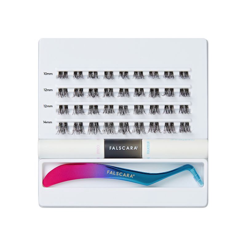 slide 10 of 14, KISS Products Falscara False Eyelashes Starter Kit 03 - 38ct, 03 x 38 ct
