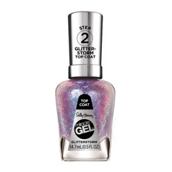 Sally Hansen Miracle Gel Nail Polish - Special Effects Top Coat - 112 Glitterstorm - 0.5 fl oz