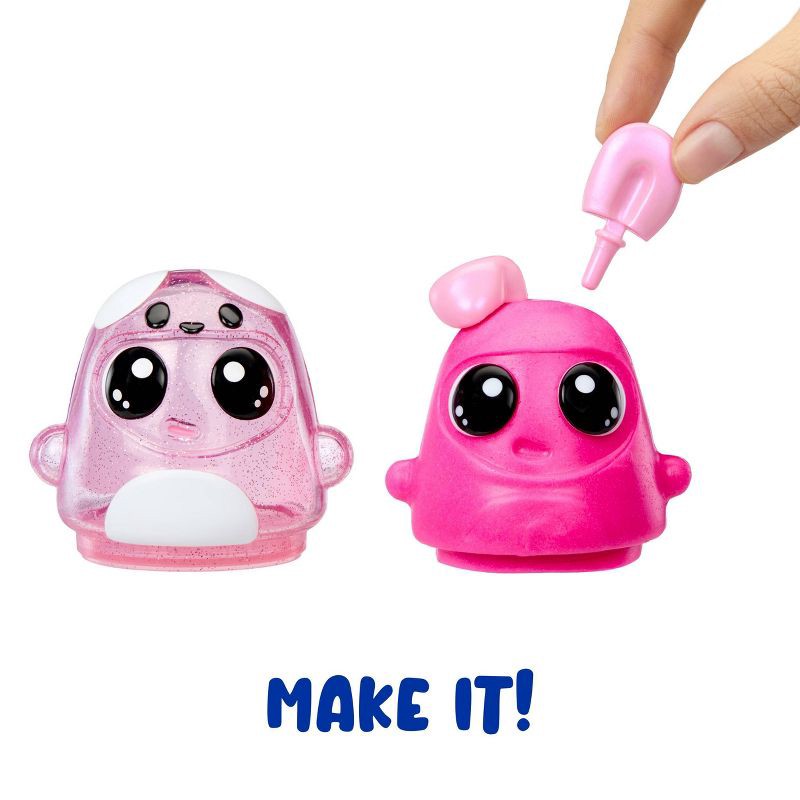 slide 2 of 9, DohKins Bunny Single Pack Character - Dough Never Dries: Creativity Modeling Dough, Pink, Includes 1 Figure, 1 ct