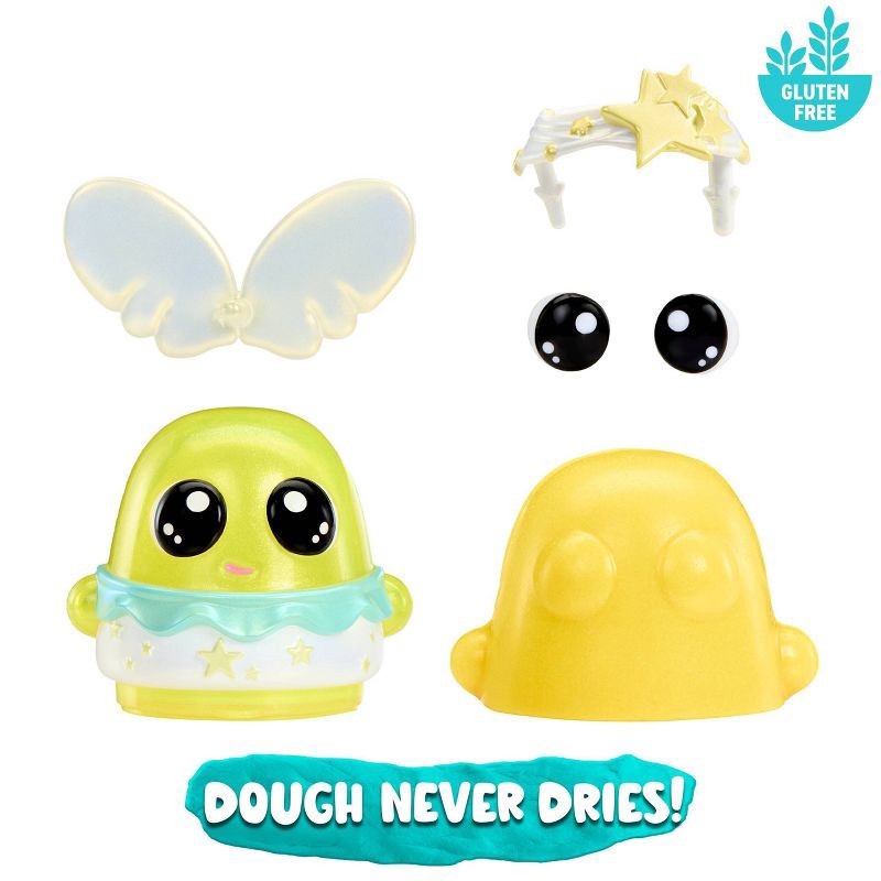 slide 5 of 9, DohKins Fairy Single Pack Character - Dough Never Dries, 1 ct