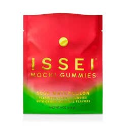 Issei Mochi Gummies Sour Watermelon Chewy Candy - 4oz