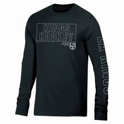 NHL Los Angeles Kings Men's Long Sleeve Dark T-Shirt - XL