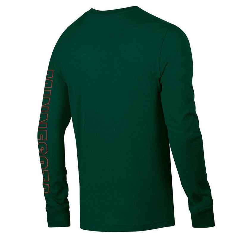 slide 2 of 3, NHL Minnesota Wild Men's Long Sleeve Dark T-Shirt - L, 1 ct