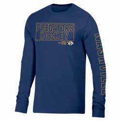 NHL Nashville Predators Men's Long Sleeve Dark T-Shirt - XXL