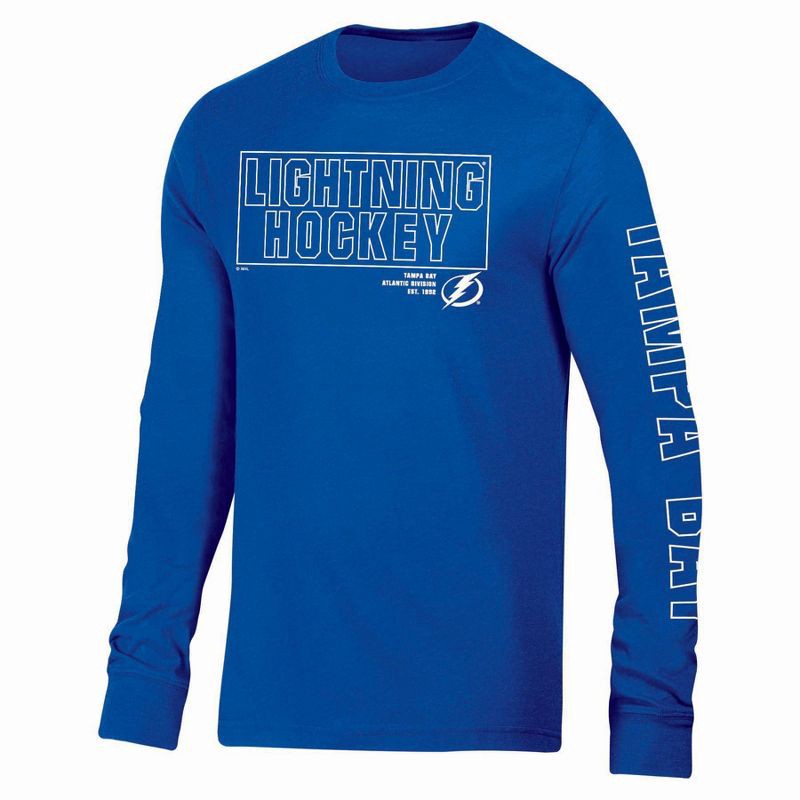 slide 1 of 3, NHL Tampa Bay Lightning Men's Long Sleeve Dark T-Shirt - XXL, 1 ct