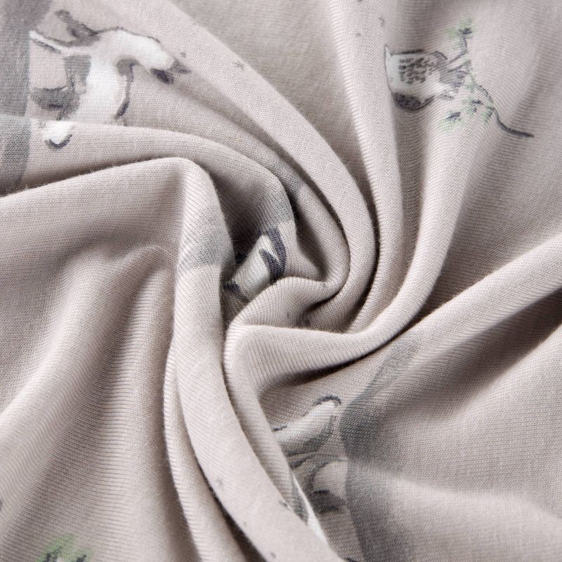 slide 2 of 7, Carter's Just One You® Toddler 2pc Mint Polar Bears & Trees Short Sleeve Comfy Soft Snug Fit Pajama Set - Light Gray 3T, 2 ct