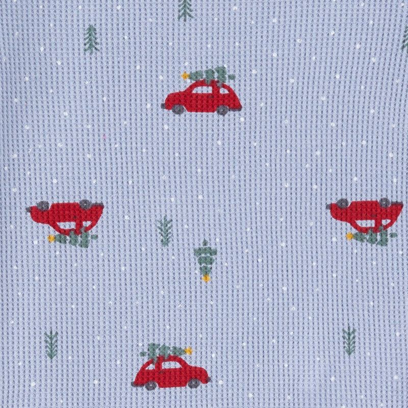 slide 2 of 4, Carter's Just One You® Toddler 2pc Christmas Trucks & Trees Long Sleeve Cotton Pajama Set - Blue 18M, 2 ct