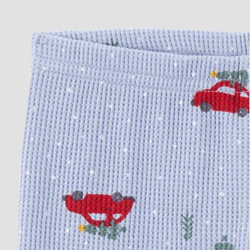 slide 3 of 4, Carter's Just One You® Toddler 2pc Christmas Trucks & Trees Long Sleeve Cotton Pajama Set - Blue 18M, 2 ct