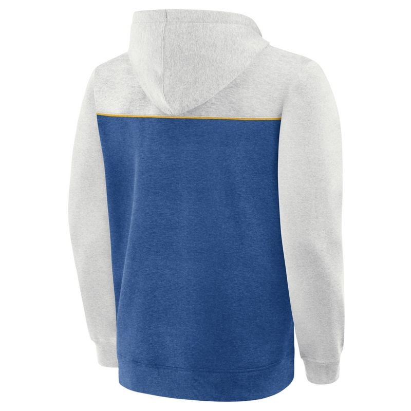 slide 2 of 3, NHL St. Louis Blues Men's Oatmeal Hooded Sweatshirt - XXL, 1 ct